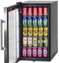 Schmick 98L Alfresco Beverage Centre - Stainless Steel, Left Hinged, Self-Closing Door - HUS-SC88L-SS