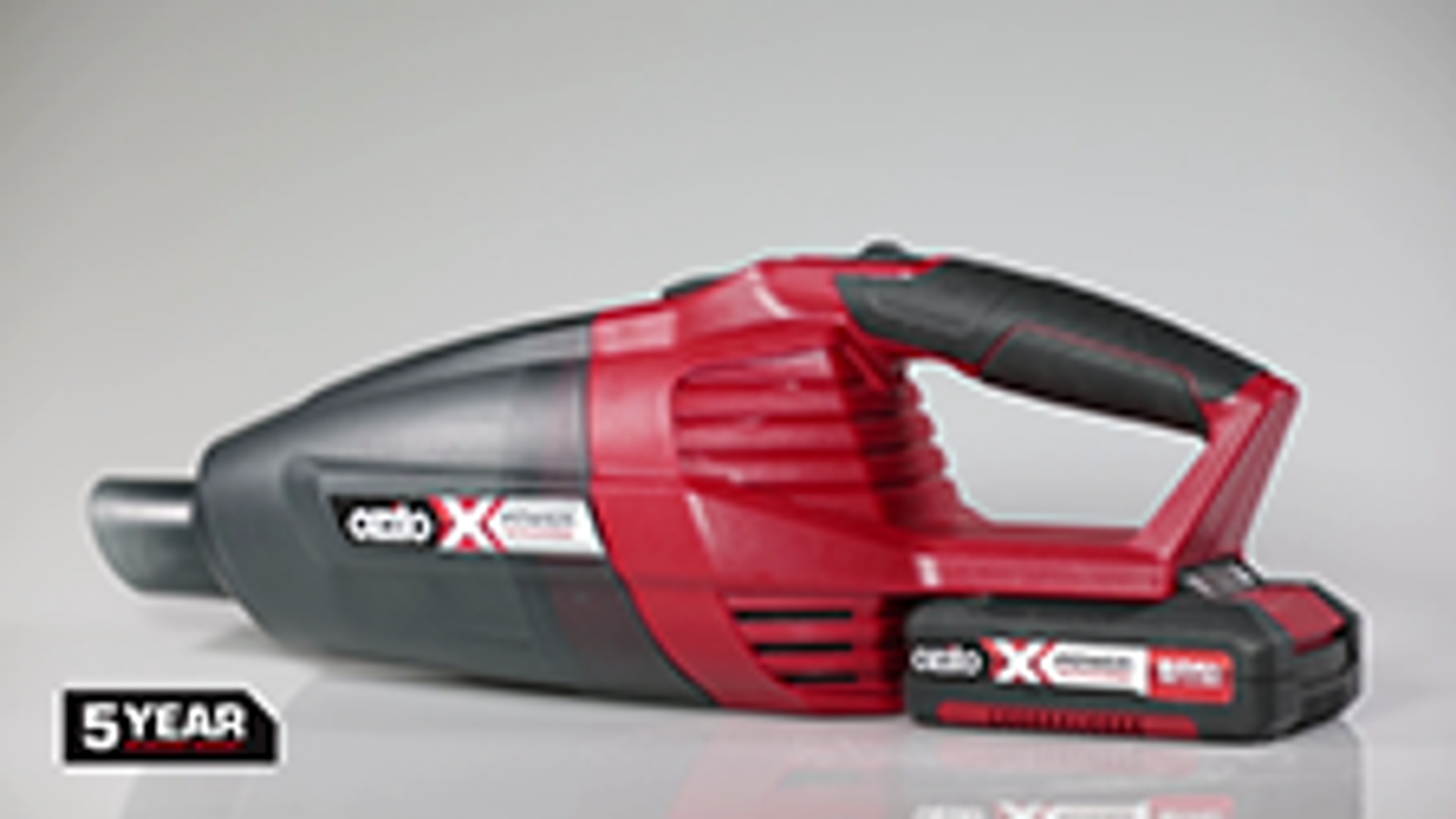 Ozito PXC 18V Cordless Hand Vacuum PXHVS-250 - Skin Only, Sure Grip Handle
