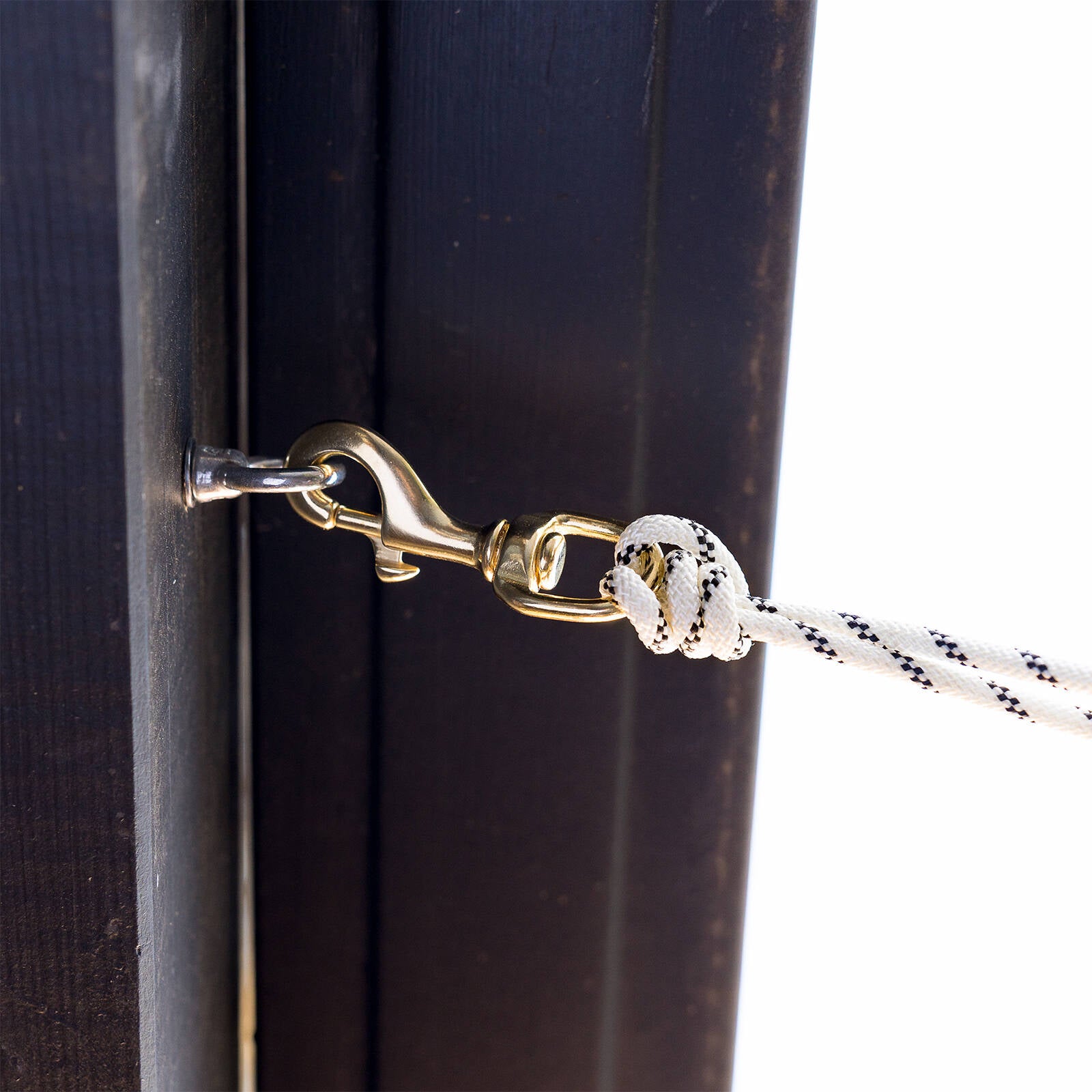 Taskmaster DuraLoc 15 x 80mm Brass Round End Snap Hook, Swivel