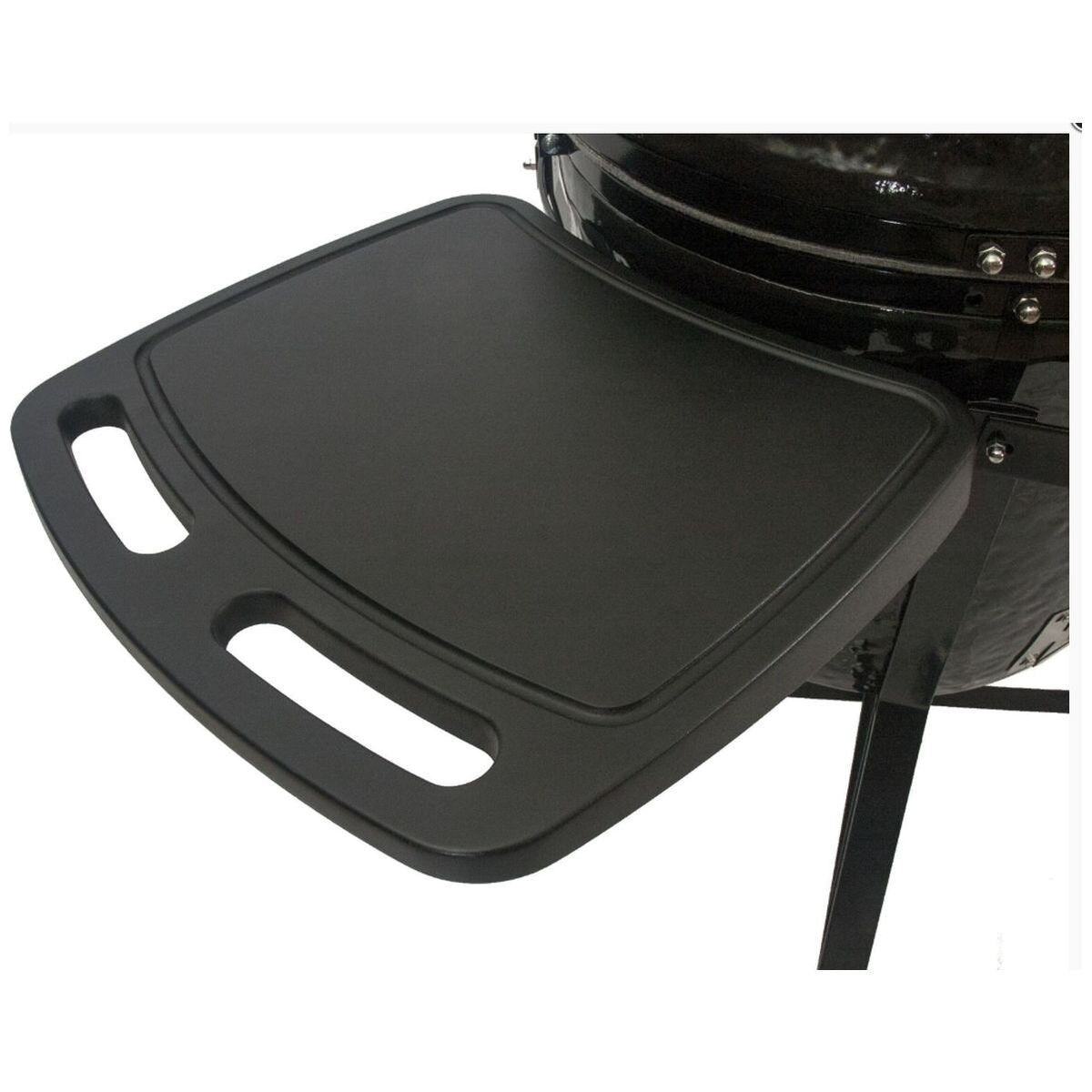 Primo Oval X-Large All-In-One Charcoal Ceramic Grill - Black, 400 Square Inch Cooking Surface - PGCXLCG