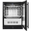KingsBottle 98L Under Counter Steak and Meat Ager - Black, Right Hinge, Glass Door - KB50SA-FG-RHH