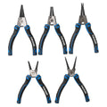 Kincrome 5 Piece Circlip Plier Set - Chrome Vanadium Steel - 90mm x 175mm - Durable Gripping Performance - SuperSaverAU - view 1