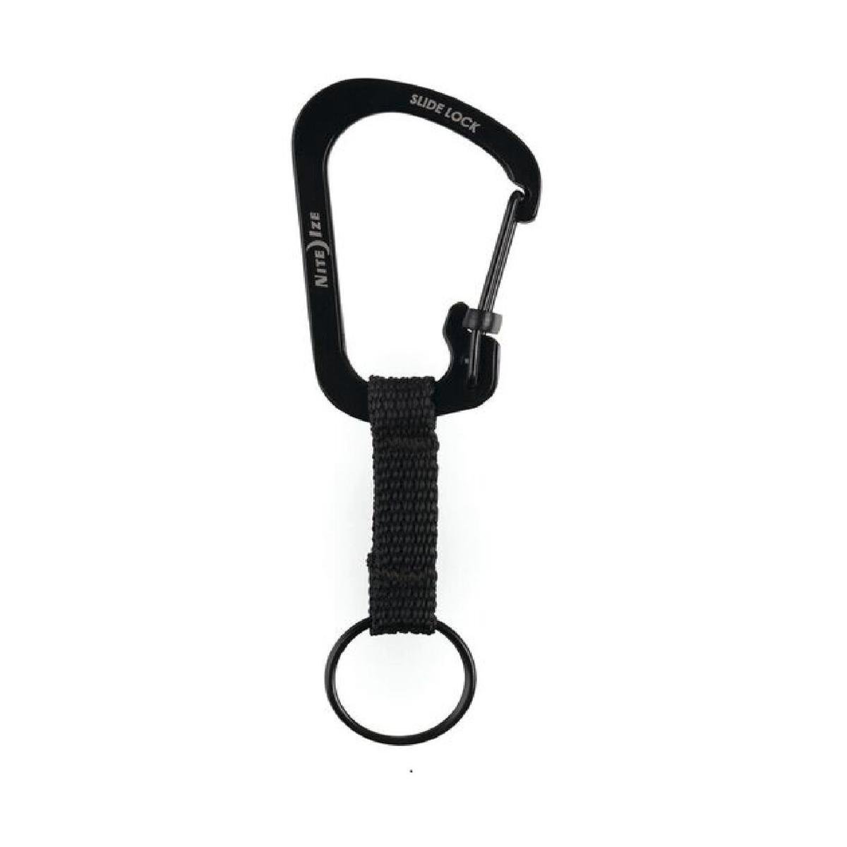 Nite Ize Key Ring - No 3 Slide Lock - 115mm Nylon - Durable Design - SuperSaverAU - view 1