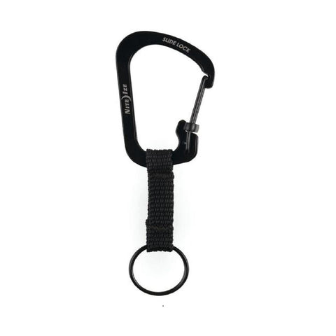 Nite Ize Key Ring - No 3 Slide Lock - 115mm Nylon - Durable Design - SuperSaverAU - view 1