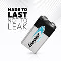 Energizer 9V Max Plus Alkaline Battery 3 Pack EP22bp3t
