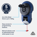 Chamberlain RollerLift Plus Roller Garage Door Opener CR855MYQ