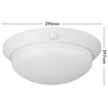 Arlec DIY Oyster Sensor Light - 295mm - Plastic - Motion Activated - SuperSaverAU - view 5