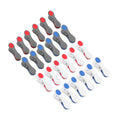 Boxsweden Premium Soft Grip Clothes Pegs 24 Pack - UV Resistant - BPA Free - 210mm x 30mm x 110mm - SuperSaverAU - view 2