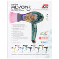 Parlux Alyon Air Ionizer Hair Dryer 2250W - Jade - Lightweight and Balanced - 150129