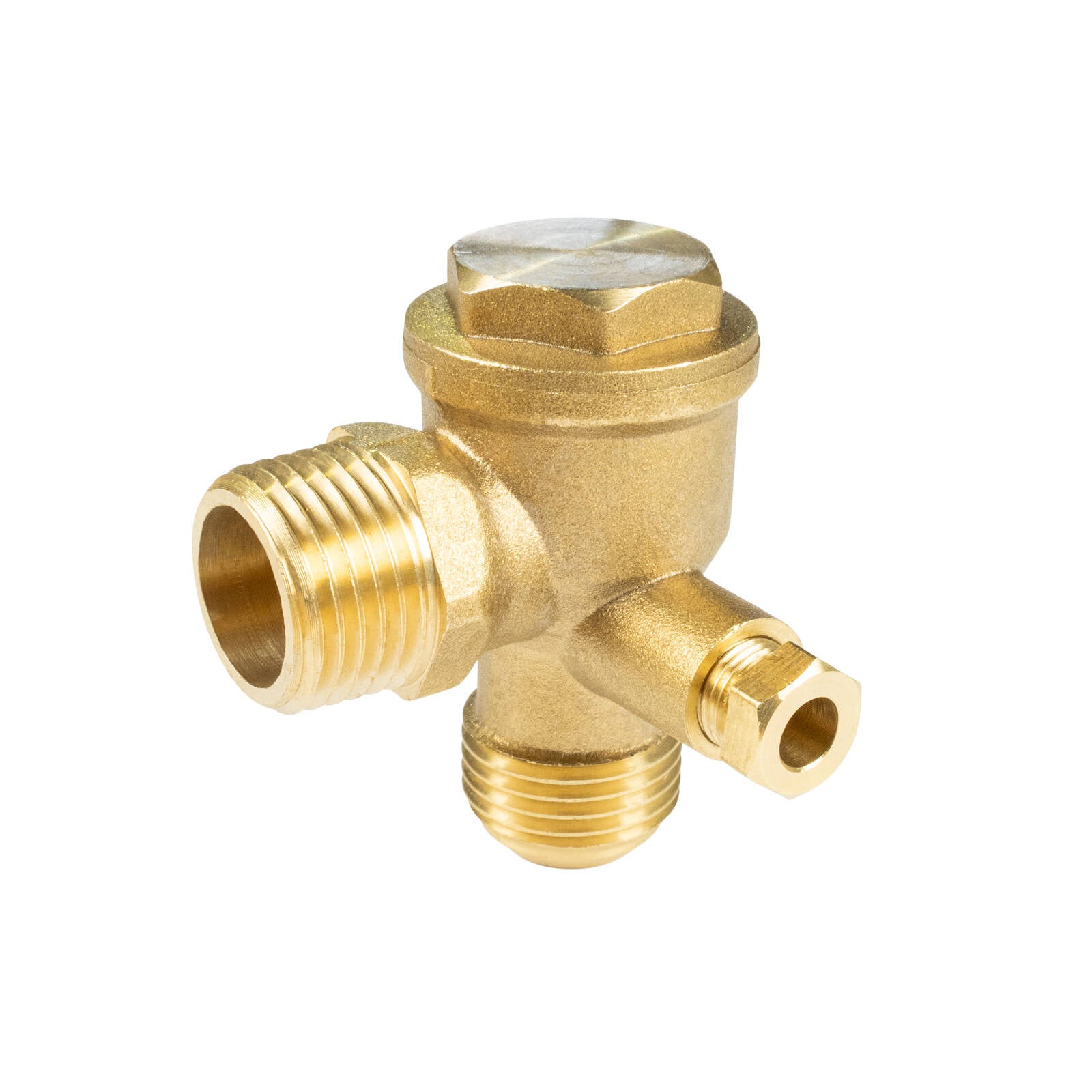 JFLEX 1/2" Brass Non Return Valve with Unloader Port