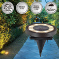 Luxzone LED Solar Disc Light 4 Pack - 115.8mm - Brown - SuperSaverAU - view 5