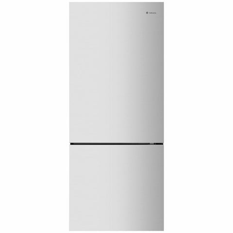 Westinghouse 425L Bottom Mount Fridge - Arctic Silver, Right Hinge, FreshSeal Crispers - WBE4302ACR