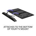 Sanus Soundbar Wall Mount, Holds Soundbars Up to 6.8kg, Horizontal, Hardware Included