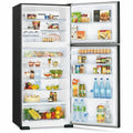 Mitsubishi Electric 505L Top Mount Fridge - Shiny Black, Frost Free, Multi Airflow - MR-505ER-SB-A