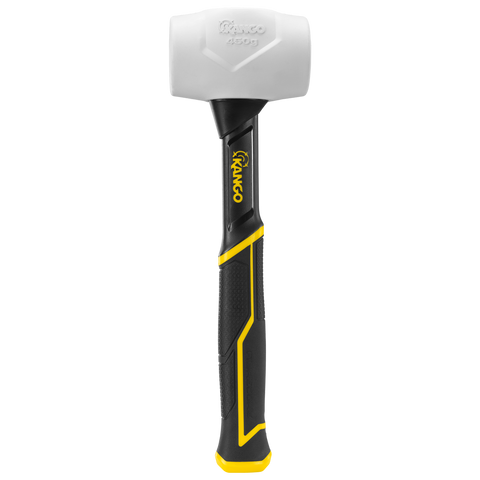 Kango 450g White Rubber Mallet - High-Density Rubber - Durable Design - SuperSaverAU - view 1