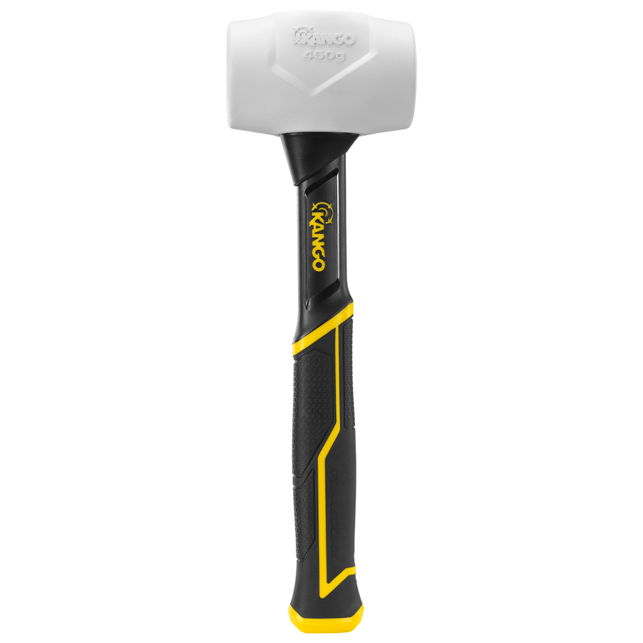 Kango 450g White Rubber Mallet - High-Density Rubber - Durable Design - SuperSaverAU - view 1