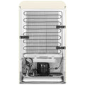 Smeg 50s Retro Style Happy 135L bar fridge - left hinge, cream, 6 star energy rating - FAB10HLCR6