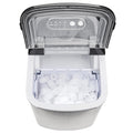 Morphy Richards Benchtop Ice Maker - 600g Ice Bin, Small or Large Cubes, Stainless Steel - MRIM15SS
