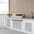 Beefeater Stainless Steel Gas Tank Drawer - Gas Bottle Compartment - Telescopic Drawer - BOC2080SA