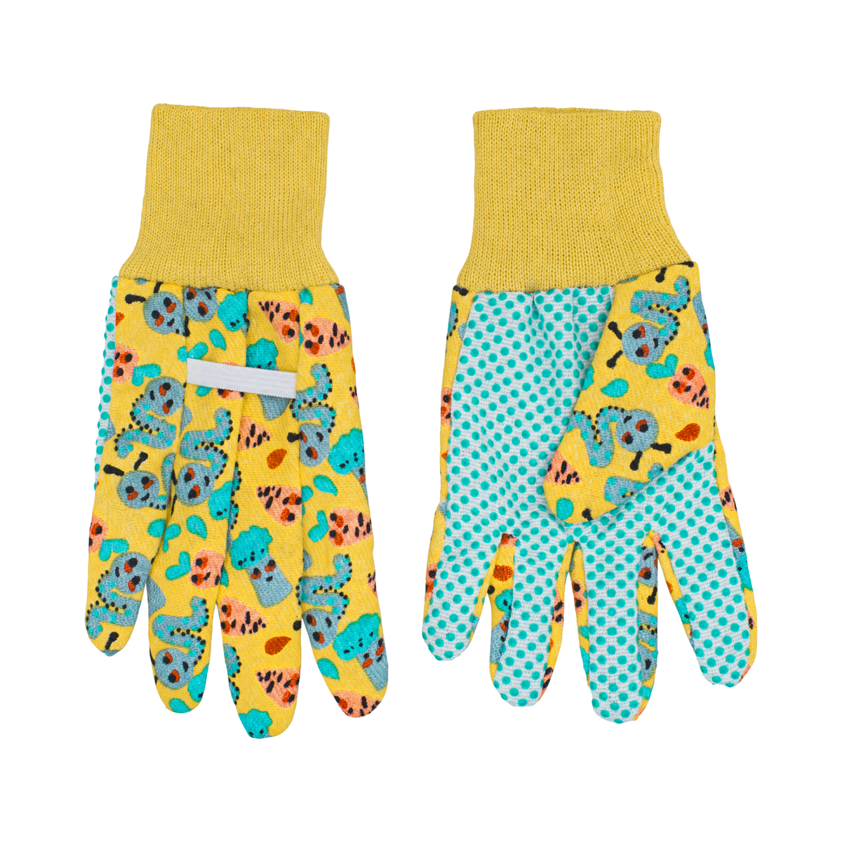 Saxon Kids Cotton Gloves with Nonslip Grip