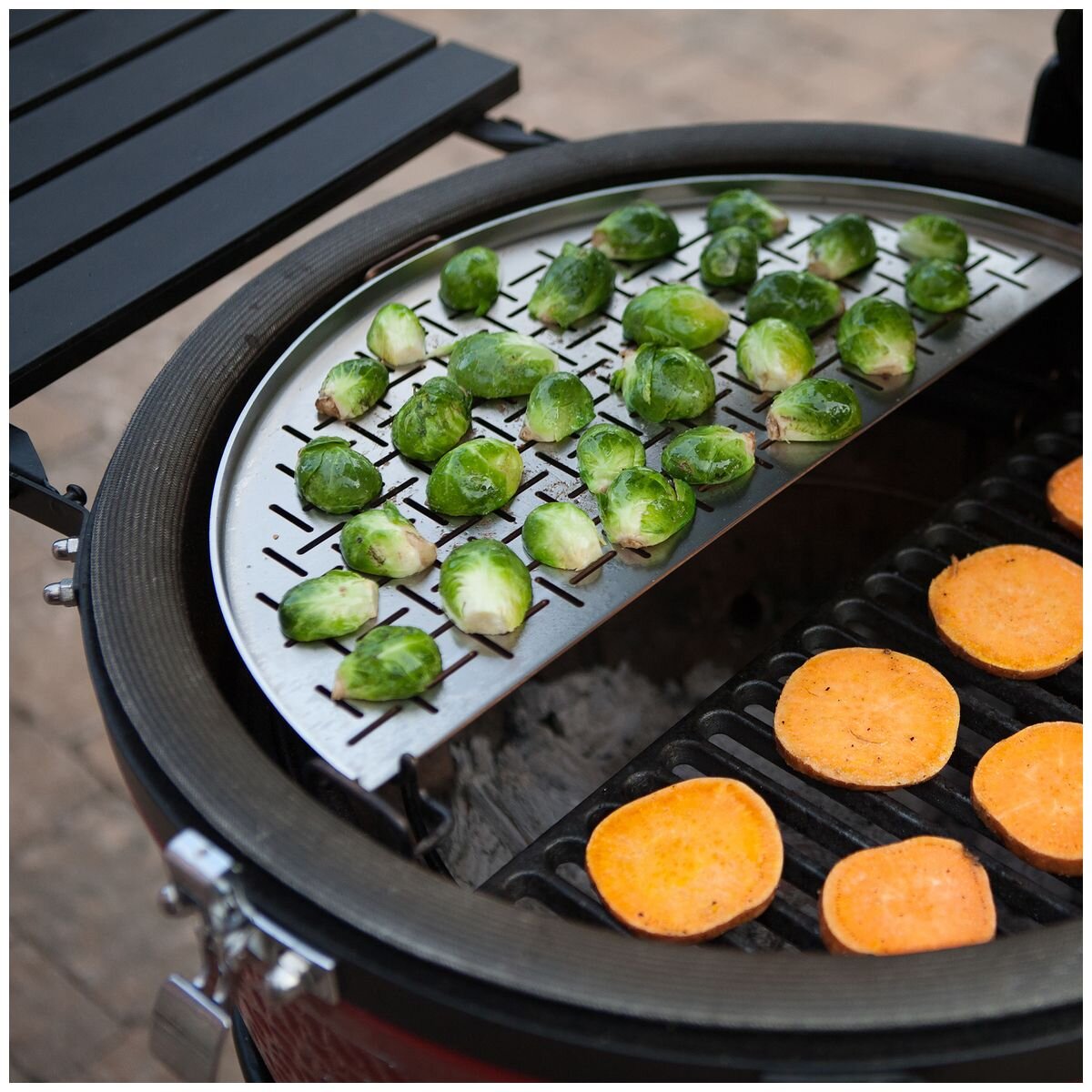 Kamado Joe flexible cooking rack for Big Joe - Divide and Conquer frame, rack only - BJ-FCR