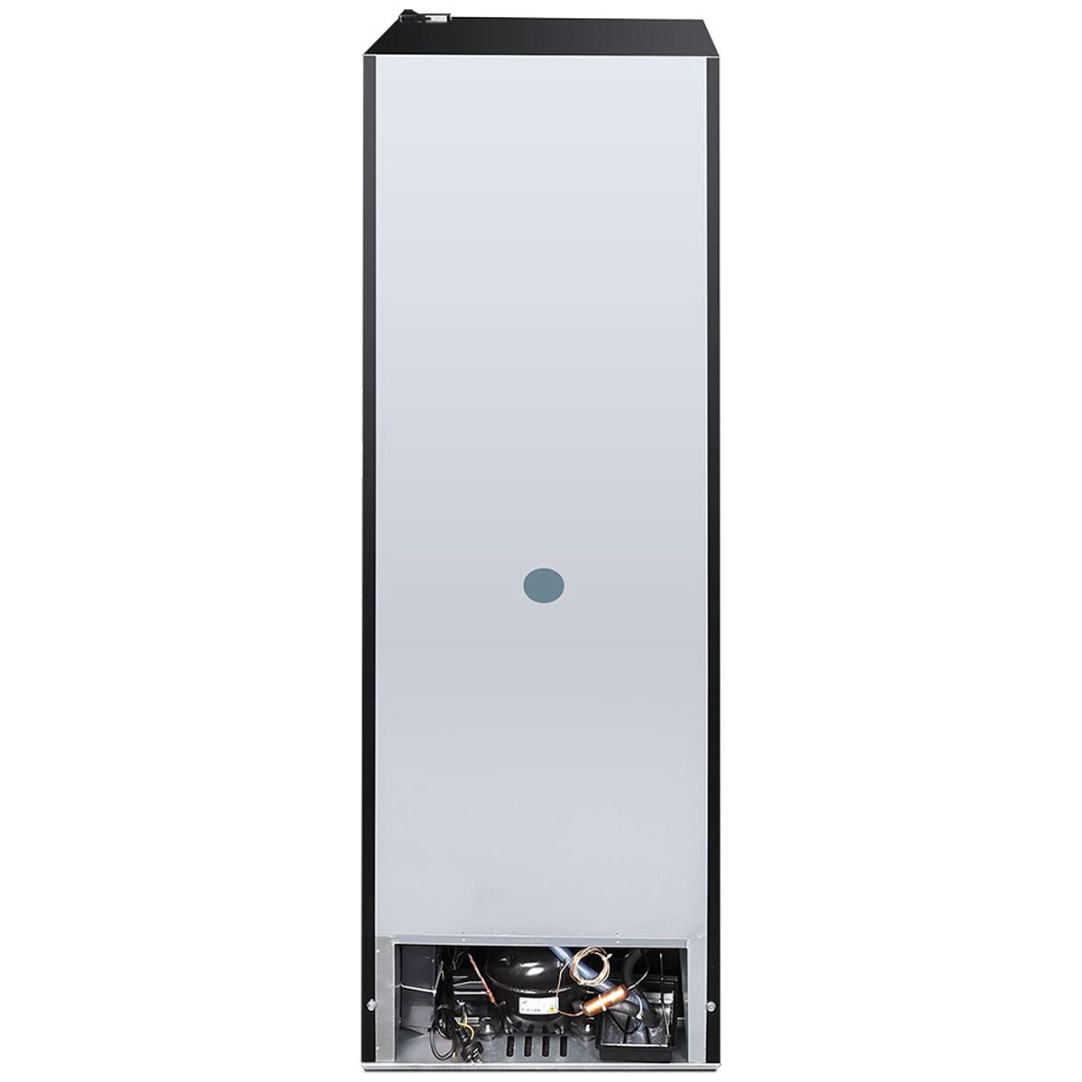 Husky 435L Home Bar Drinks Chiller - Black, Single Glass Door, Low-E Glass, LED Lighting - C4HHMBBKAU