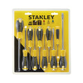 Stanley 10 Piece Essentials Screwdriver Set - 280mm x 37mm x 320mm - Yellow - SuperSaverAU - view 2