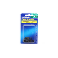 Narva 6.4mm (1/4") Black UV Resistant Nylon Cable Clamps P-Clips 5 Pack