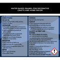 White Knight 250ml Royal Blue Strokes & Splashes Paint - Gloss Finish - Durable - SuperSaverAU - view 2