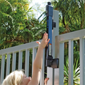 Magnalatch Magnetic Gate Latch - 180mm - Super Strong Polymer - Key Lockable - SuperSaverAU - view 4