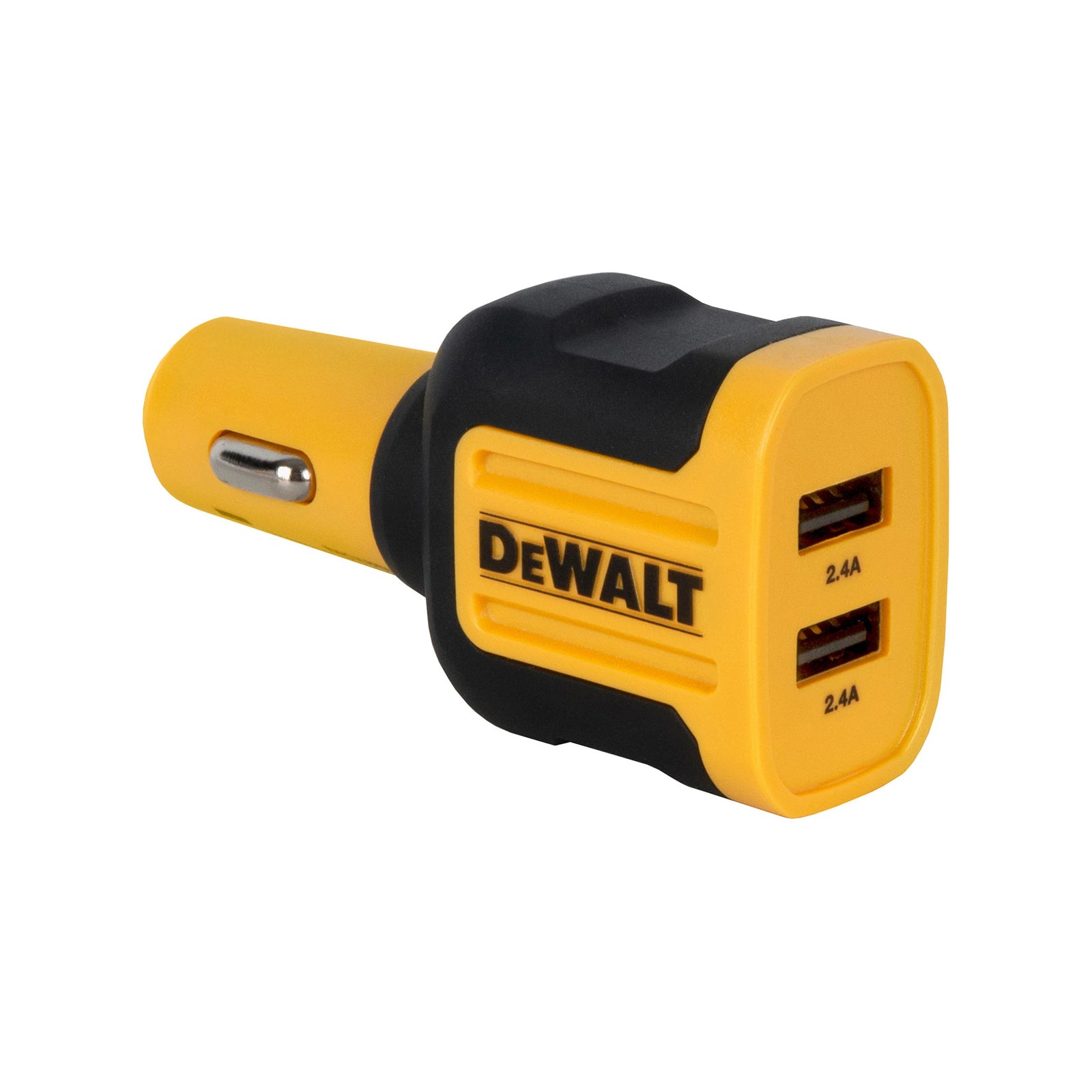DeWALT 24W 2-Port USB Fast Car Charger 1419008DWE