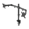 Practa 13 32 Full Motion Dual Arm Monitor Mount - Black - Dual Monitor Support - SuperSaverAU - view 4