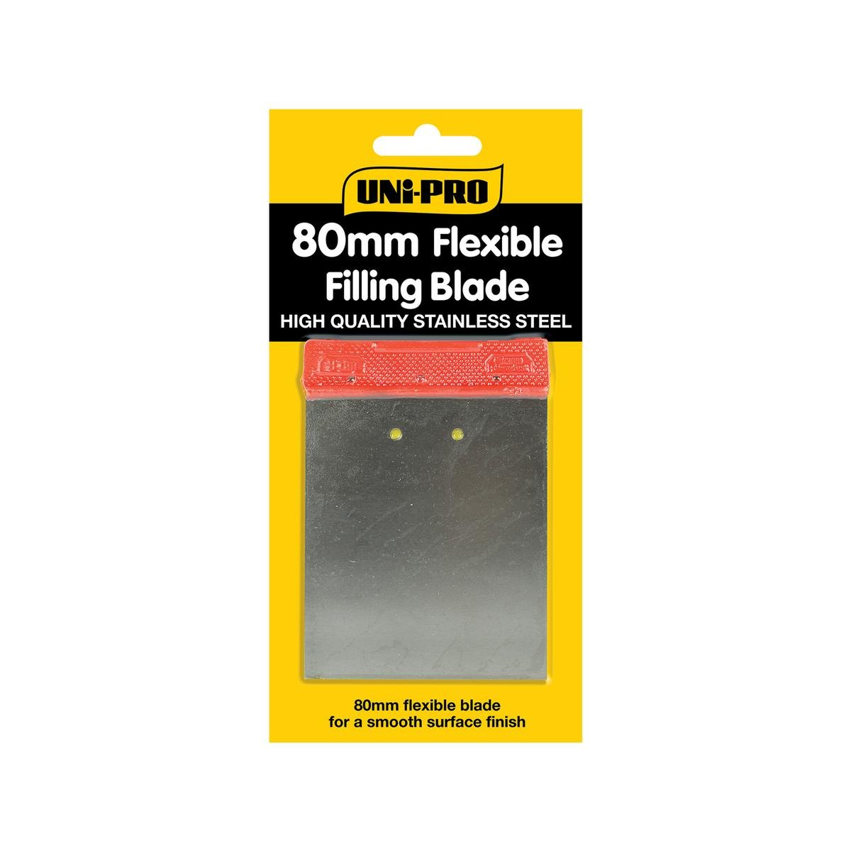 Uni Pro 80mm Flexible Steel Filling Blade - Smooth Finish - Durable - SuperSaverAU - view 1