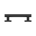 Evekare Black Toilet Roll Holder Grab Rail - 300mm - 250kg Capacity - SuperSaverAU - view 5