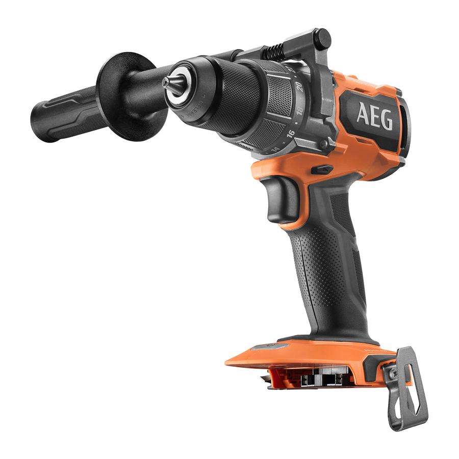 AEG 18V Fusion Hammer Drill Skin Only - 141Nm Torque - Compact Design - SuperSaverAU - view 1