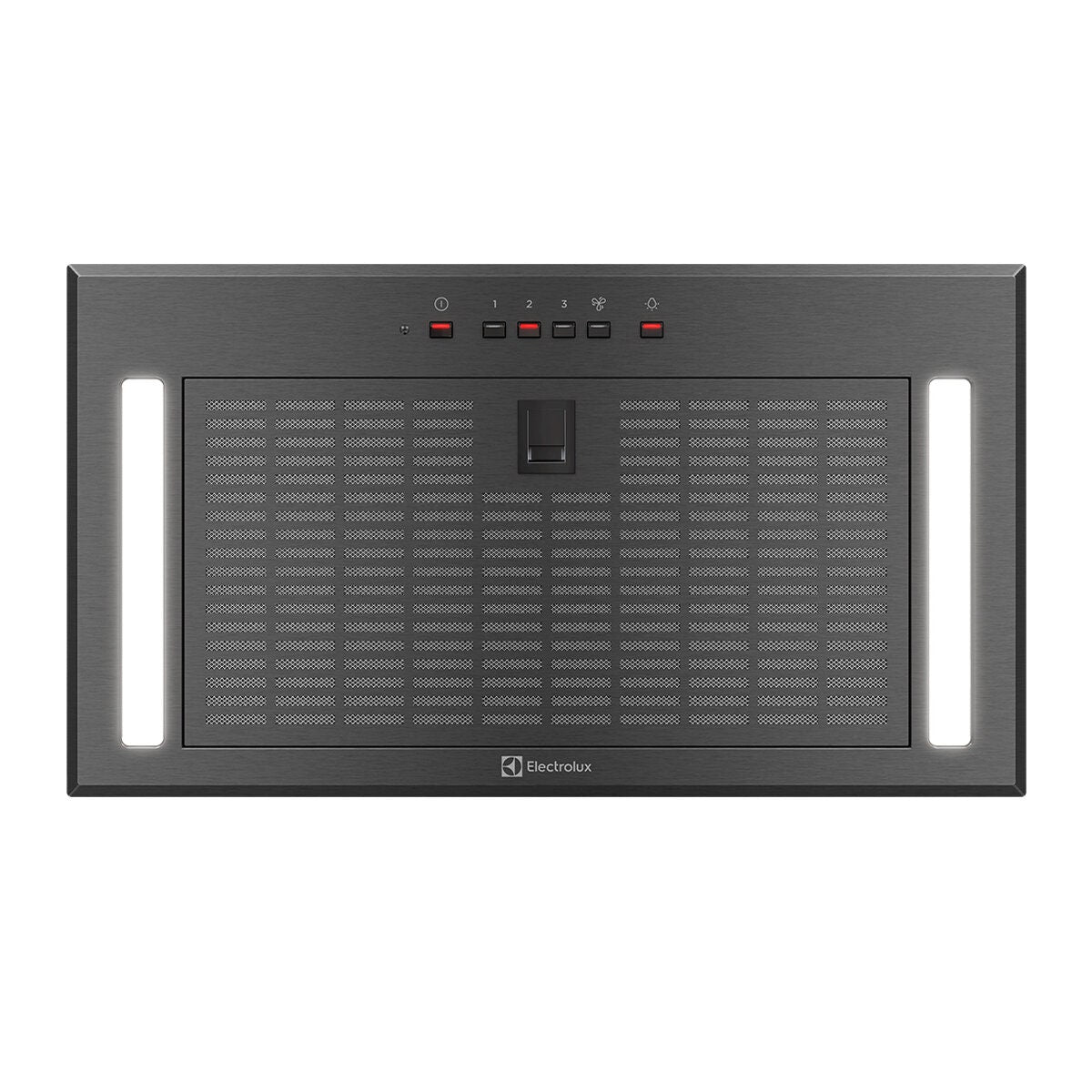 Electrolux 52cm Integrated Rangehood - Dark Stainless Steel, Hob2Hood, 790m³/h, DC Inverter Motor - ERI655DSE