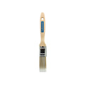 Pro Renovator Wall Paint Brush 25mm Synthetic Filament Raw Timber Handle