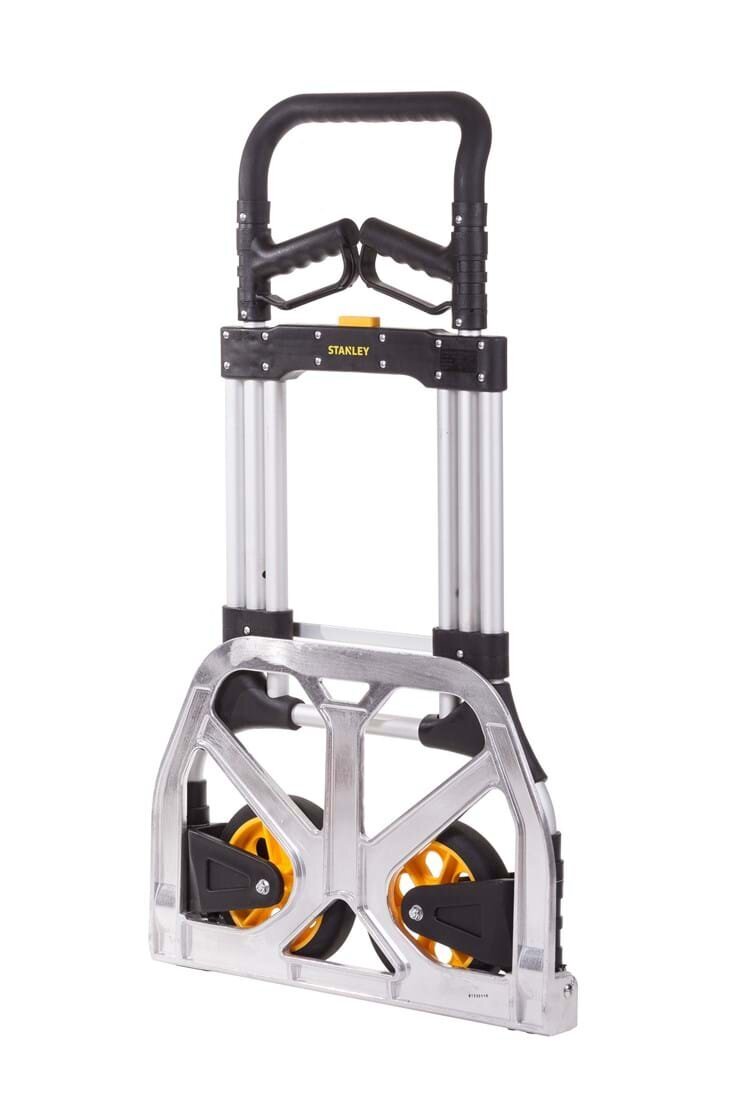Stanley 200kg Folding Hand Trolley - Aluminium Frame and Platform, Slim Compact Fold - SXWTC-FT504