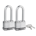 Master Lock Magnum Padlock 50mm with 64mm Extra Long Shackle - 2 Pack - SuperSaverAU - view 1