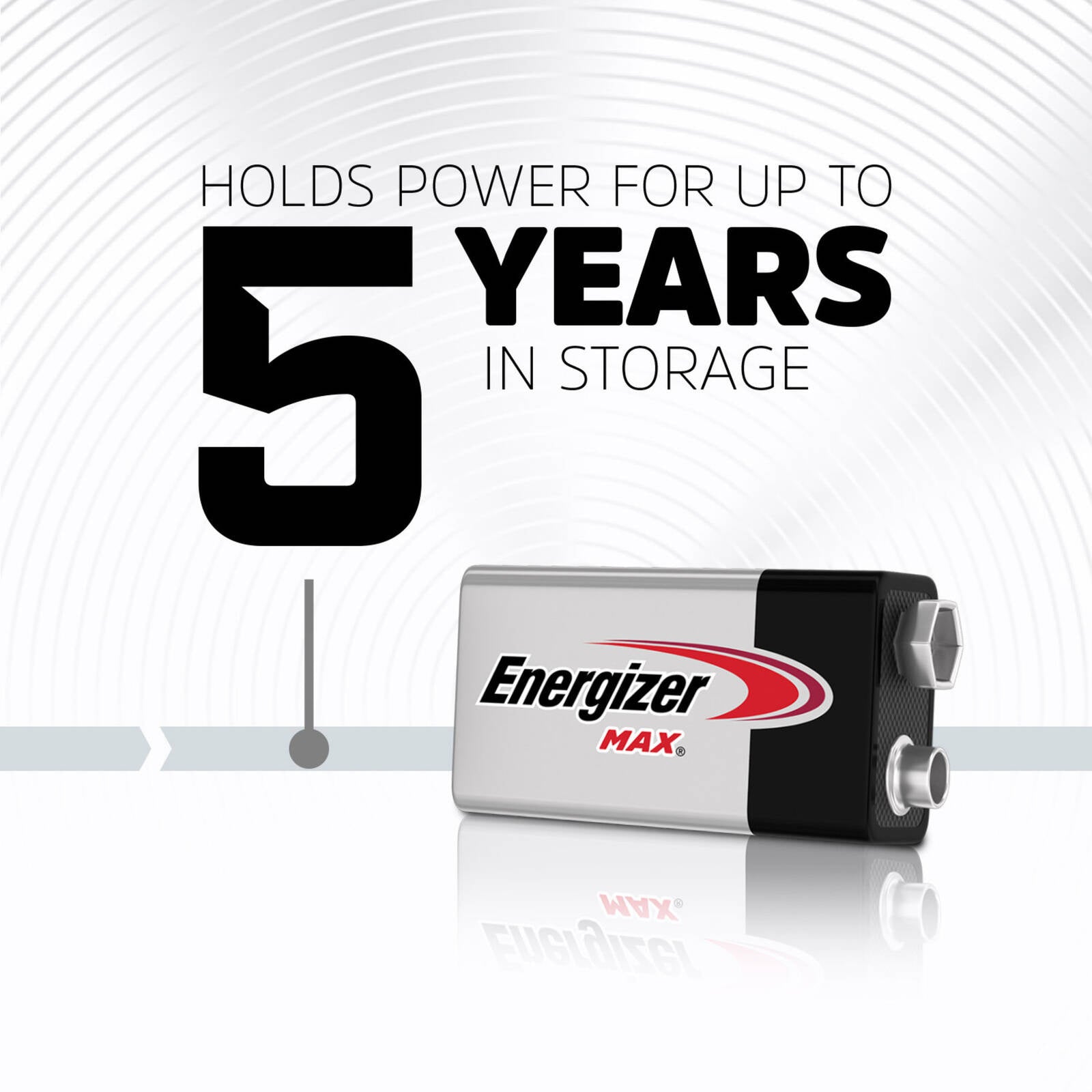 Energizer Max 9V Alkaline Batteries - 4 Pack