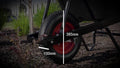Sherlock Extra Wide Wheelbarrow Wheel, 16x7.50-8, Steel Rim, Pneumatic Rubber Tyre