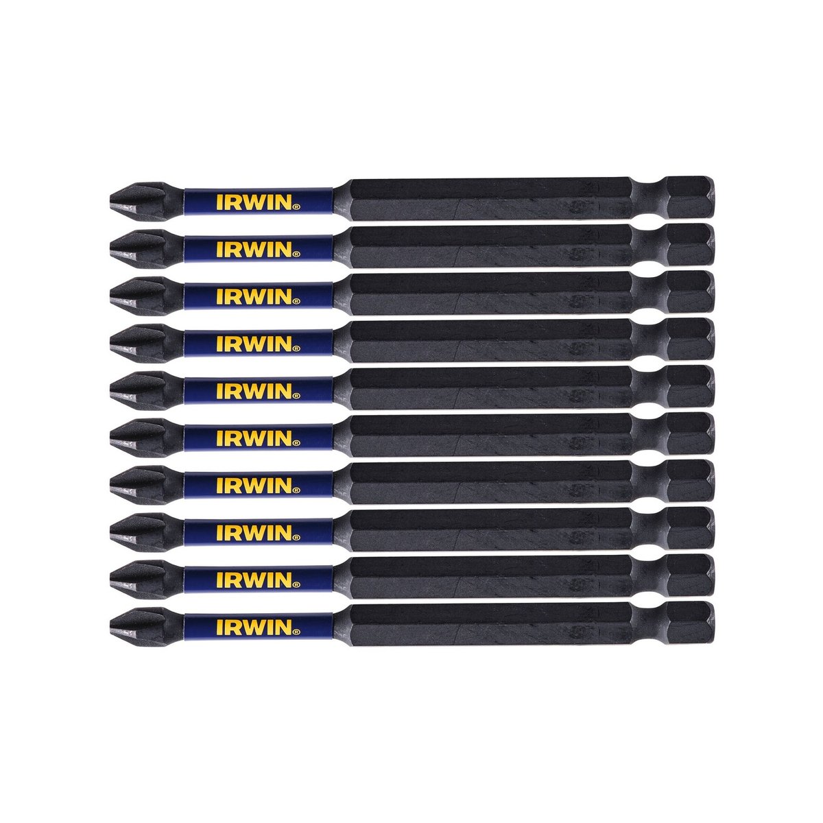 Irwin Impact Bits - 89mm - Magnetised - High Strength - 10 Pack - SuperSaverAU - view 2