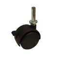 Move It 50mm Hooded Socket Furniture Castor - Nylon - 2 Pack - Brake - SuperSaverAU - view 1