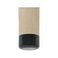 Surface Gard 25mm Black Round Plastic External Chair Tip - 4 Pack