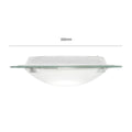 Brilliant Frances Ceiling Light 32cm Glass Metal Energy Saving - SuperSaverAU - view 5