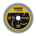 Dewalt 210mm 60t Circular Saw Blade - Extreme Runtime - DT99567-QZ - C3 Carbide - SuperSaverAU - view 1