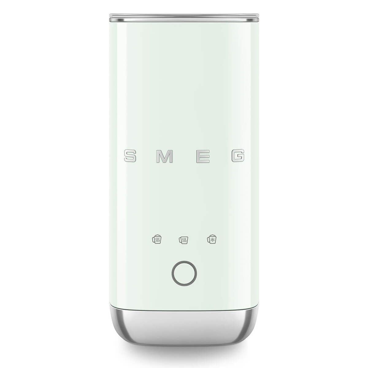 Smeg 50s Retro Style Milk Frother 180ml - Pastel Green, Hot Milk, Hot Froth and Cold Froth - MFF02PGAU