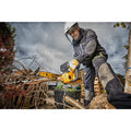 DeWALT 18V XR Brushless Cordless Chainsaw 5.0Ah Kit - 300mm Bar, Tool-Free Tension DCM565P1-XE