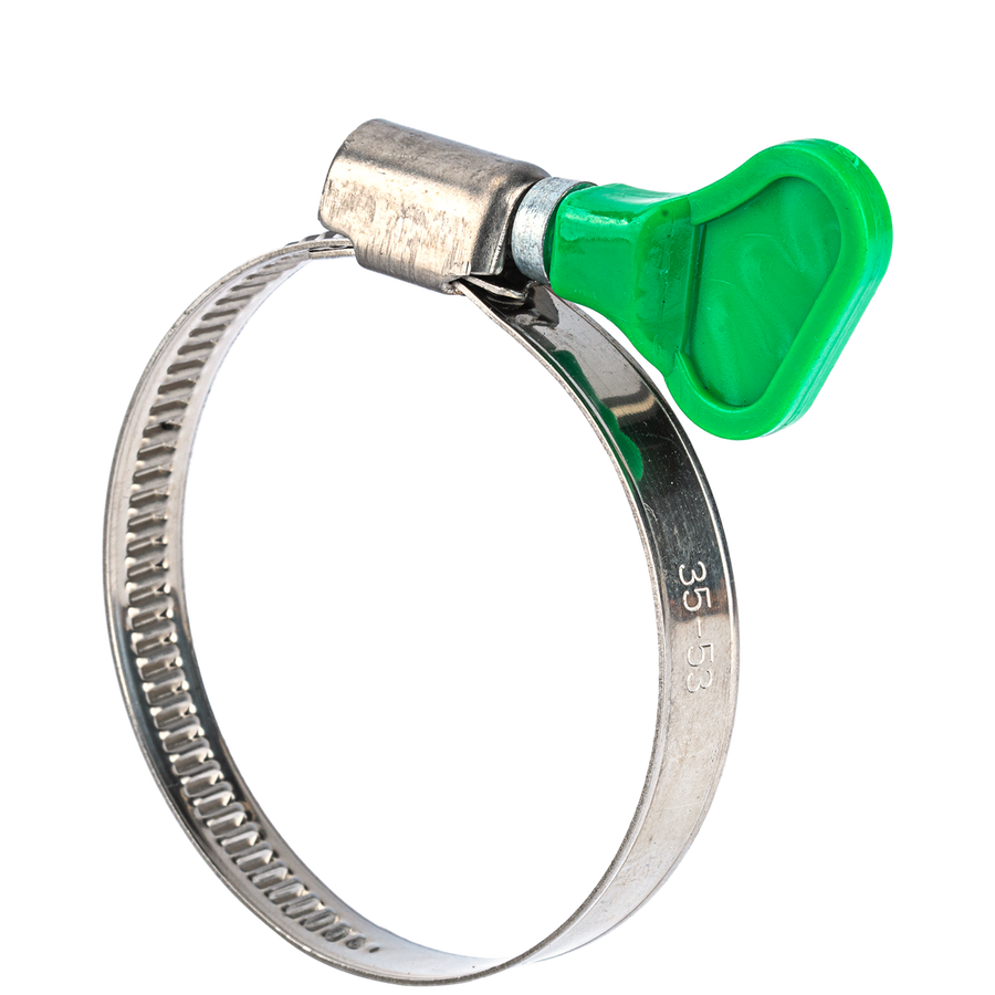 Holman Stainless Steel Hose Clamp with Butterfly Grip - 35-53mm - Durable - SuperSaverAU - view 1