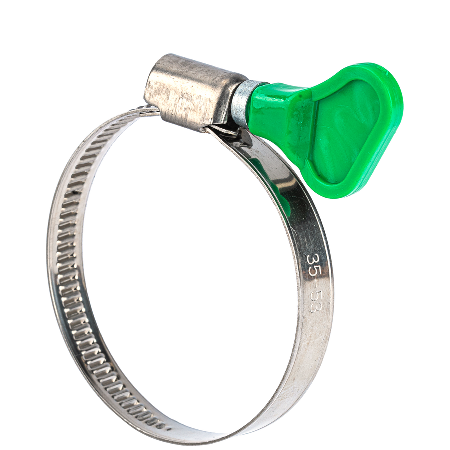 Holman 35-53mm Stainless Steel Hose Clamp with Butterfly Grip